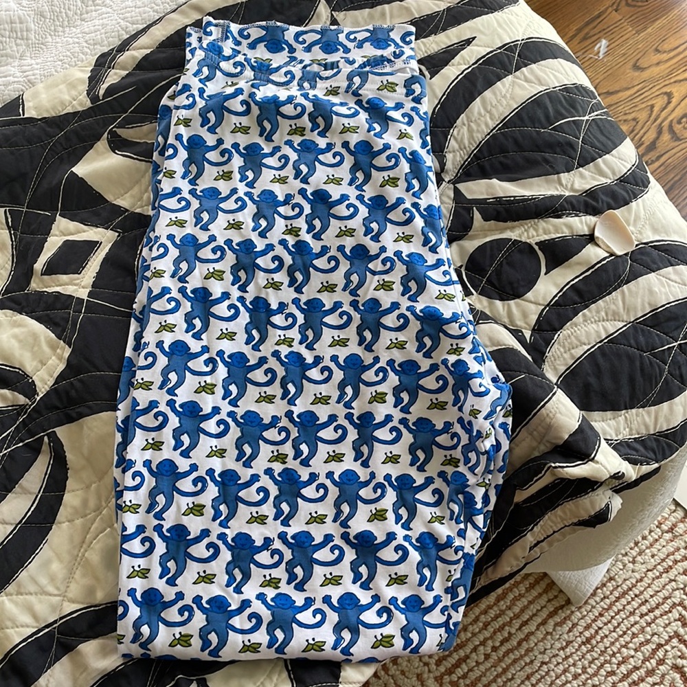 Roller Rabbit blue pajama pants! BRAND NEW! Never been worn. Size XL